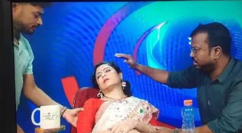 主播晕倒视频,主播突发晕倒，现场紧急救援！